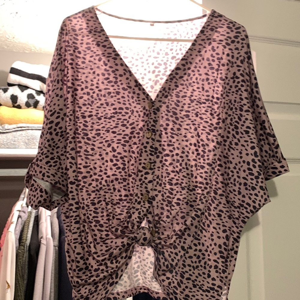 Button Front top